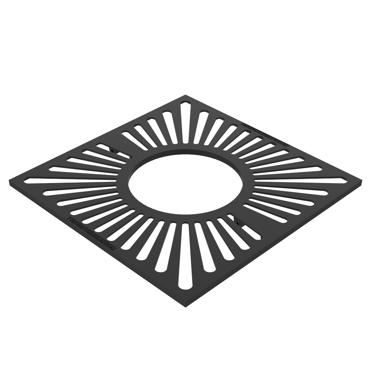 Alcorque de fundición de 1000×1000 mm