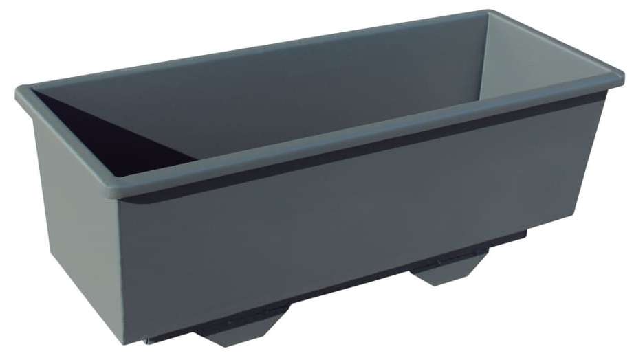Jardinera Rectangular De Acero Galvanizado