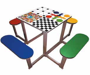 Mesa Multijuegos Para Parques