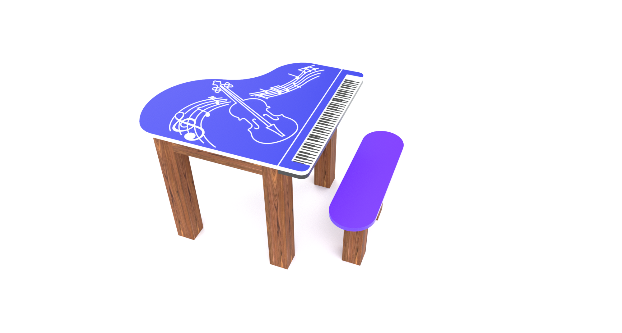 MESITA MUSICAL PIANO