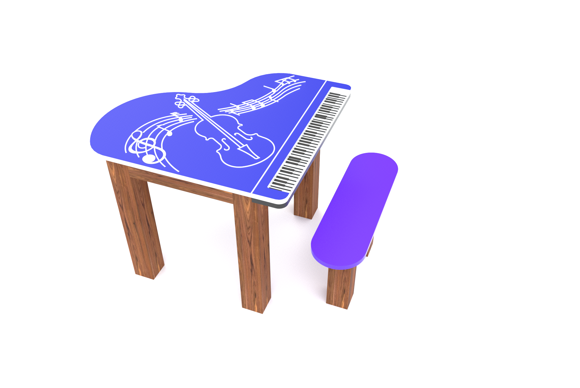 MESITA MUSICAL PIANO
