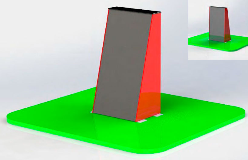 MURO INCLINADO PARKOUR