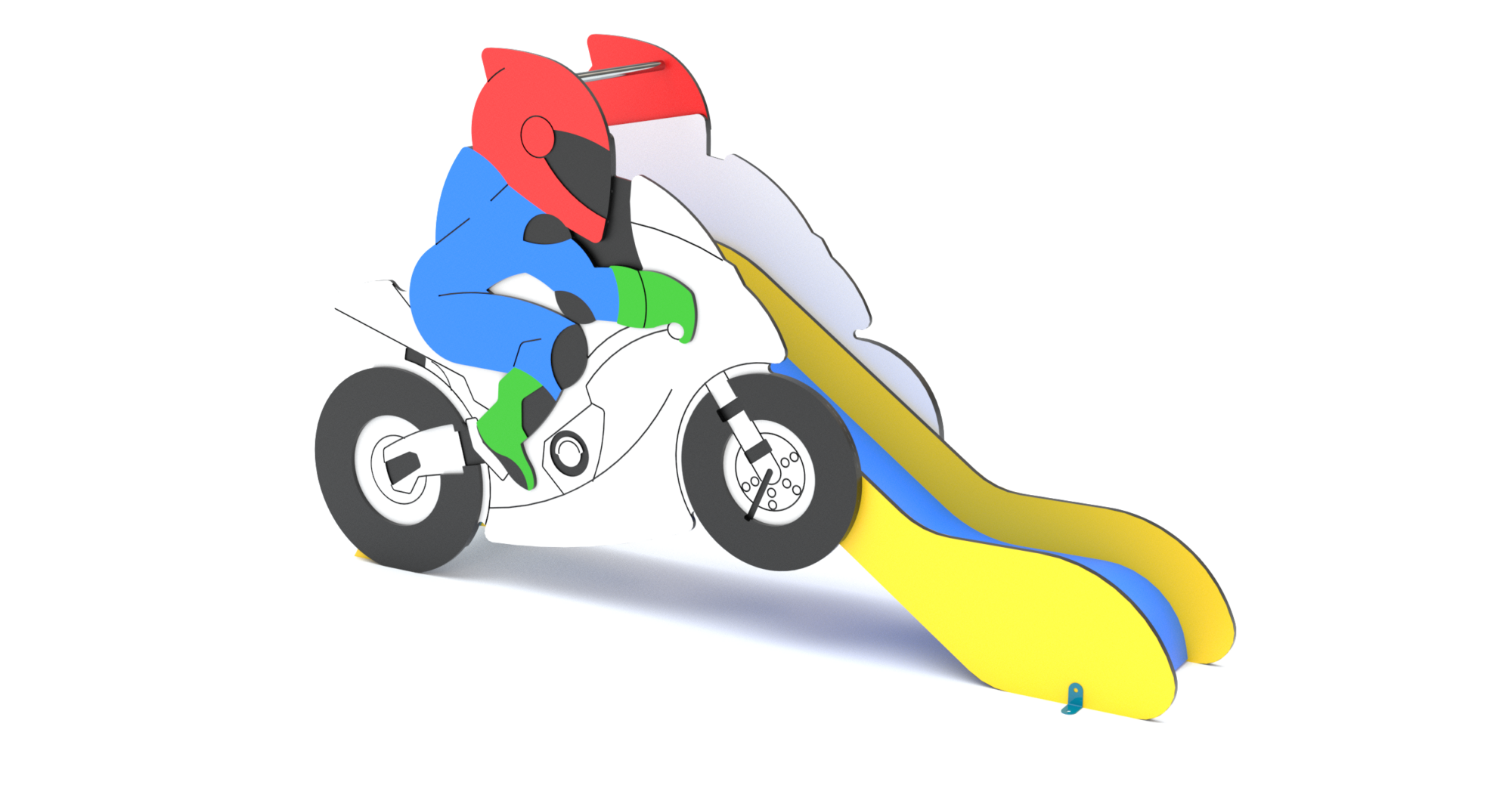 TOBOGÁN MOTO 90