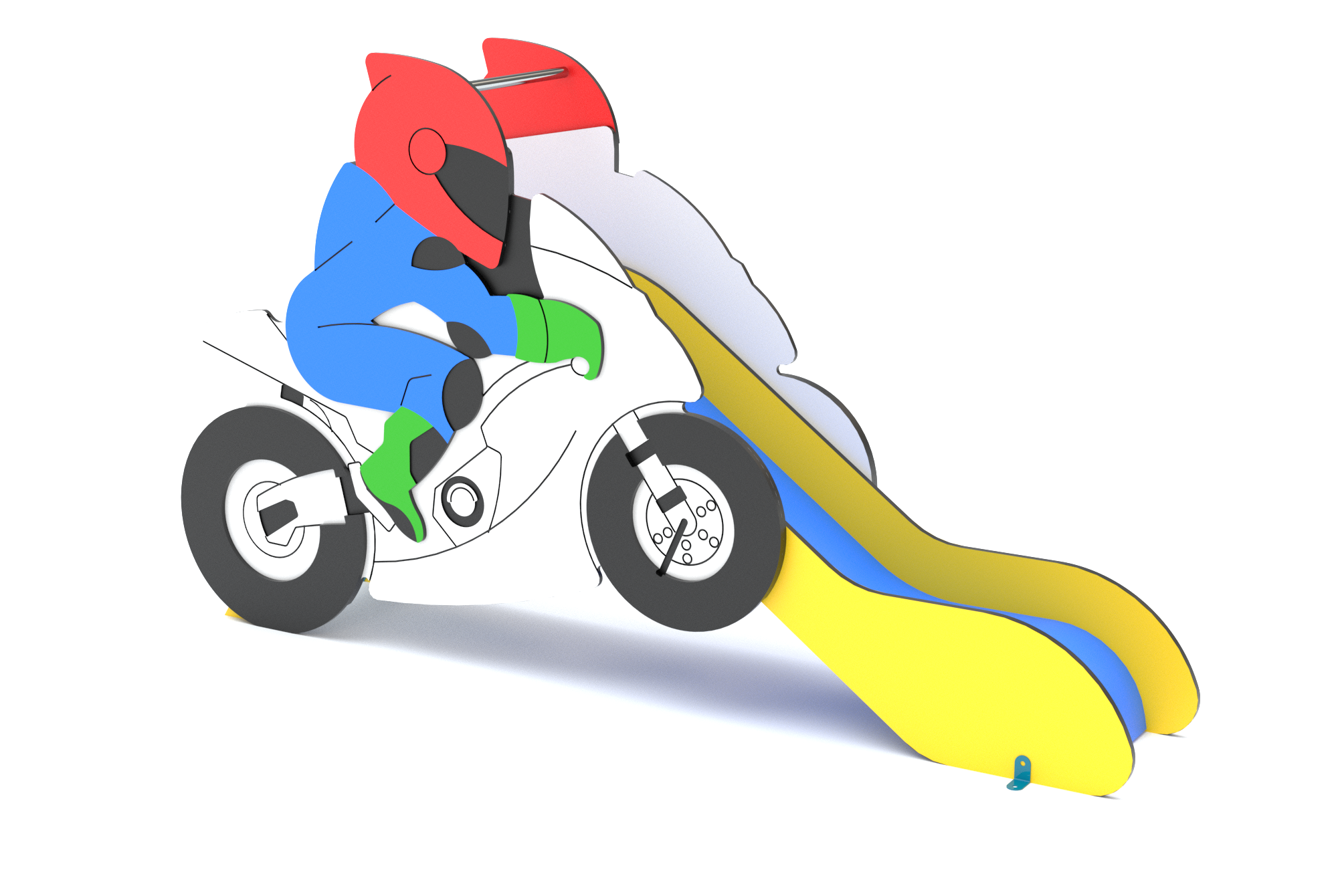 TOBOGÁN MOTO 90